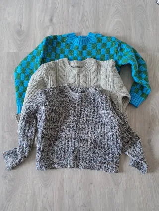 Lote 3 maglioni caldi