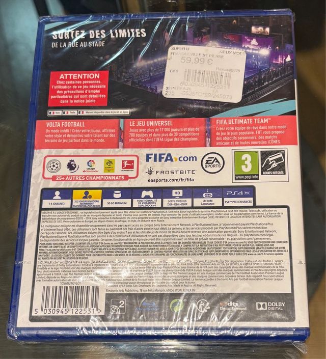 Juego PS4 FIFA 2020