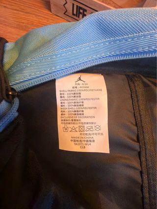 Mochila Jordan Azul Nueva