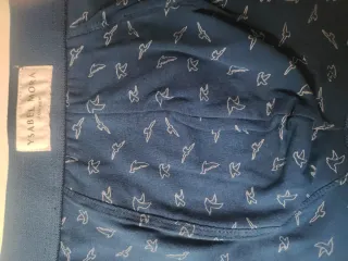 Bóxer YAMAL azul estampado