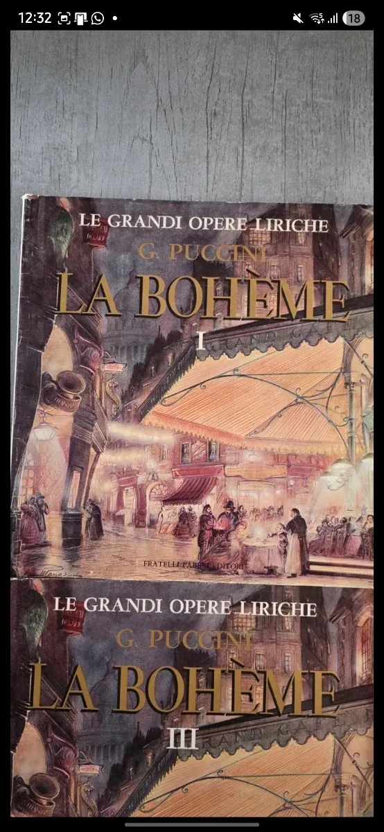 "Le Grandi Opere Liriche - La Bohème" di G. Puccin