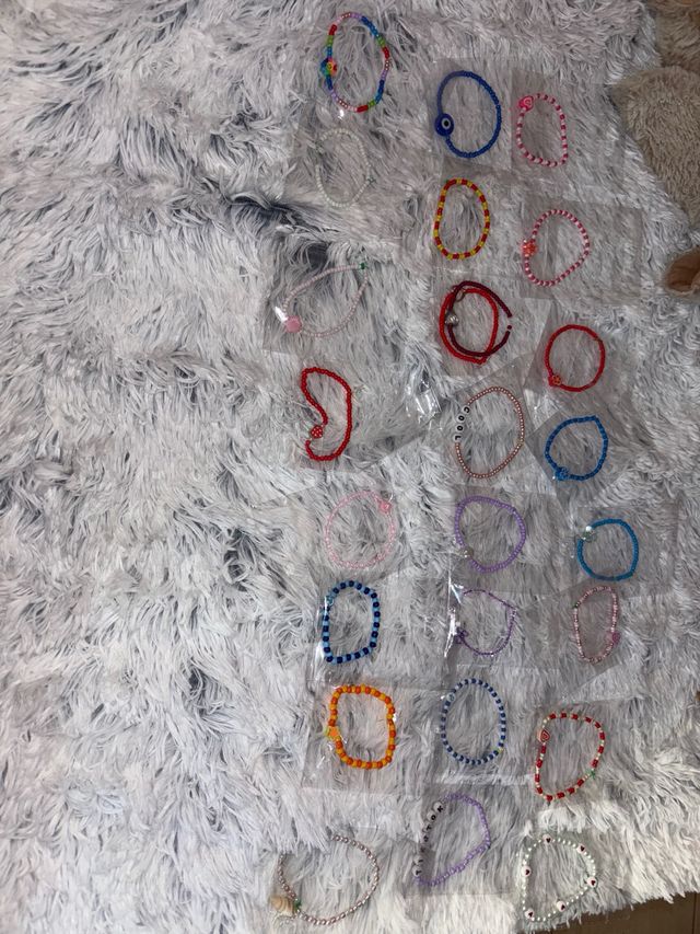 Pulseras de cuentas personalizadas