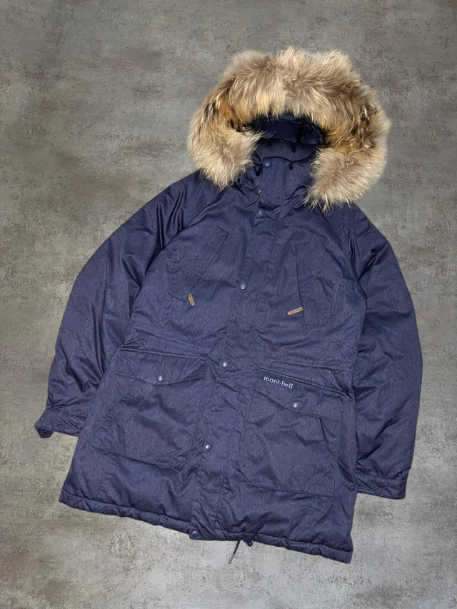 Montbell Outdoor Mountain Jacket Waterproof Navy