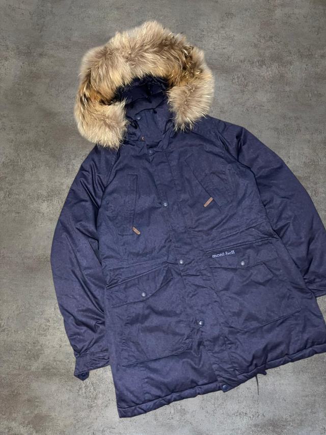 Montbell Outdoor Mountain Jacket Waterproof Navy