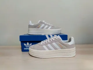 Zapatos Adidas Gazelle Plataforma Beige T39