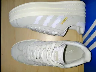 Zapatos Adidas Gazelle Plataforma Beige T39