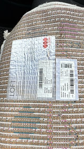 Tappeto Salone Multicolore Bianco misura 180 x 120