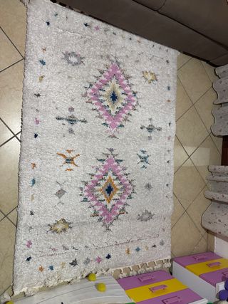 Tappeto Salone Multicolore Bianco misura 180 x 120