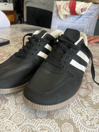 Scarpe uomo nere e bianche mia usate