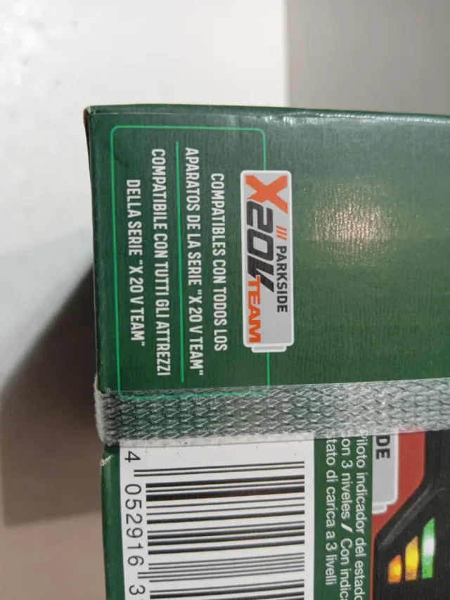 4Ah Batería Parkside 20V 4Ah