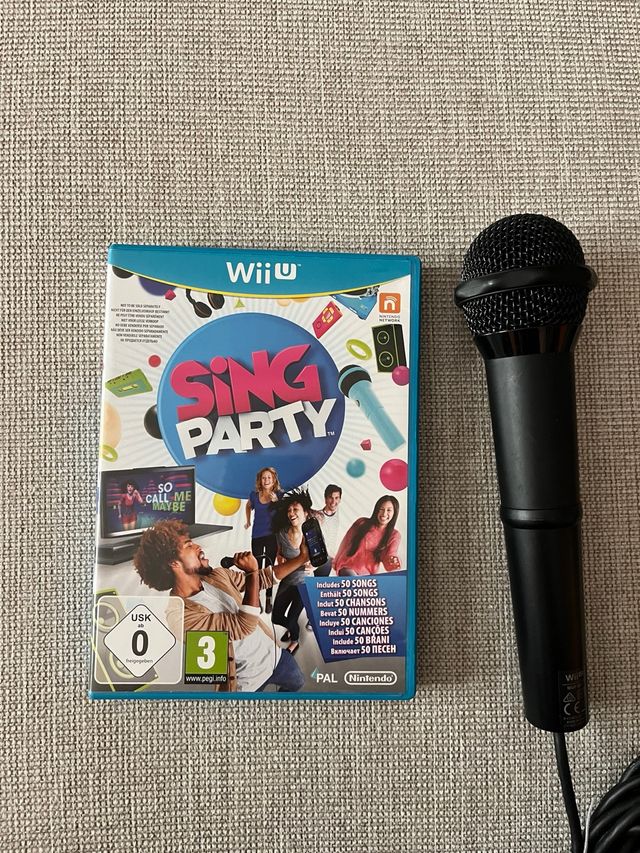 Sing Party + Micrófono Wii U