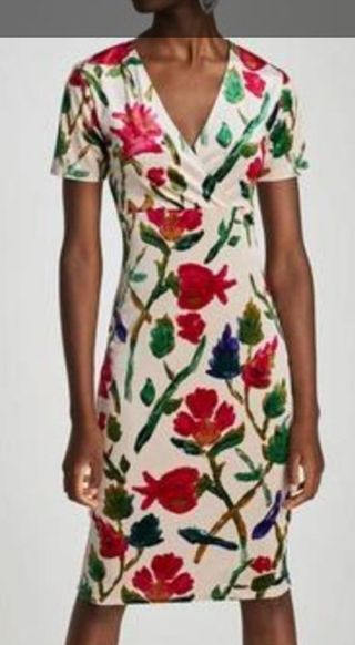 Vestido Zara Terciopelo Talla L