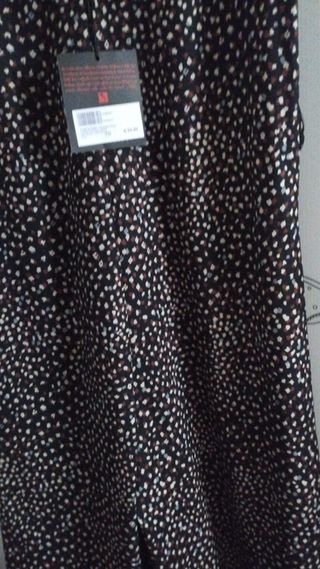 Abito midi smanicato con pantalone