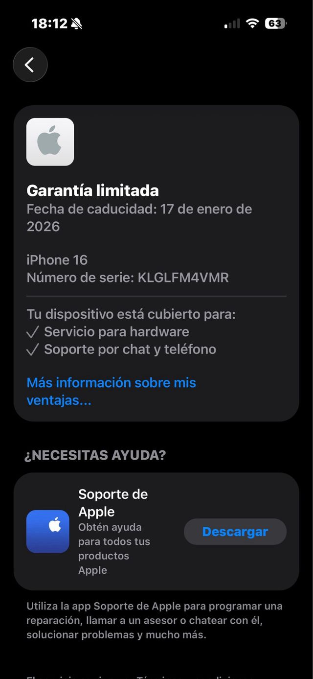 Iphone 16 Negro