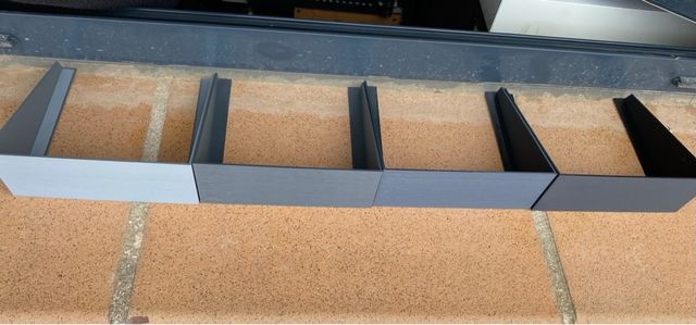 Visera gris oscuro portero Fermax