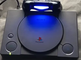 Consola PlayStation 1 con Blueretro