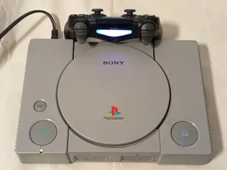 Consola PlayStation 1 con Blueretro