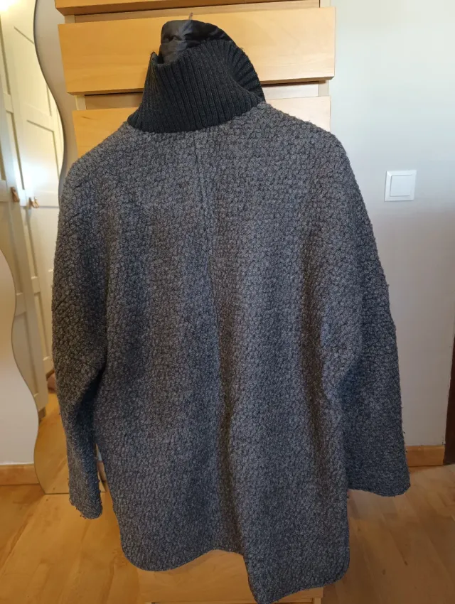 Chaquetón mujer gris, válido para talla 40