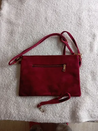 Bolso de mano bordado floral