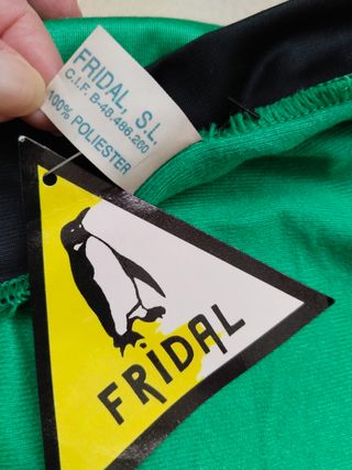 Maillot de ciclismo Fridal con etiqueta