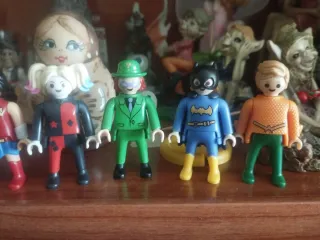 Lote 10 Figuras Playmobil DC Comics
