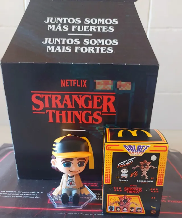 Figura Stranger Things Dustin McDonald's