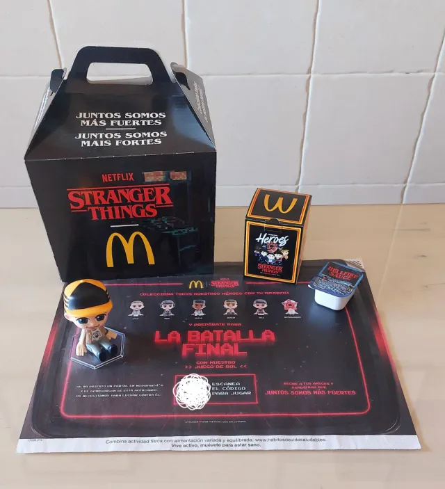 Figura Stranger Things Dustin McDonald's