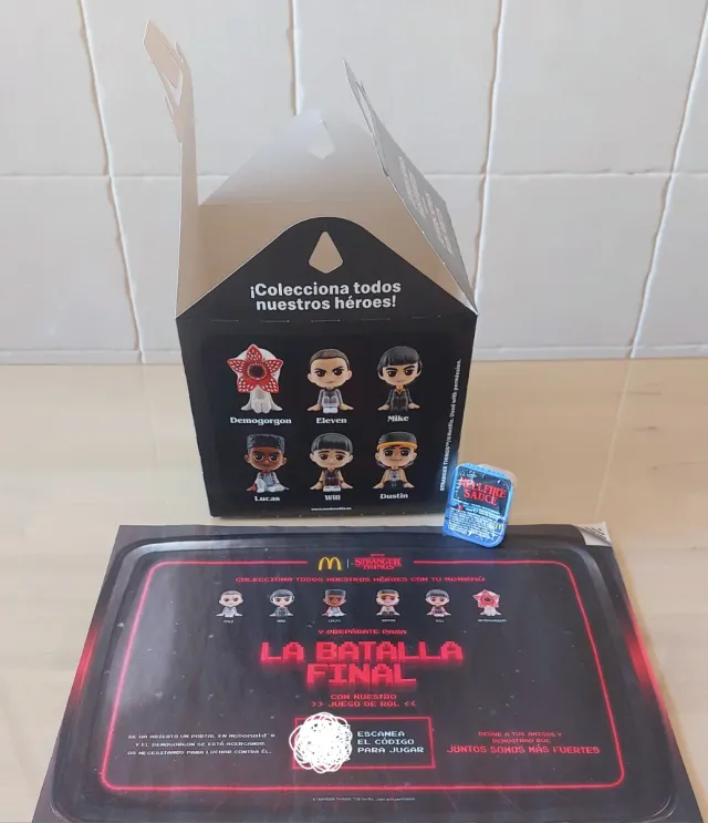 Figura Stranger Things Dustin McDonald's