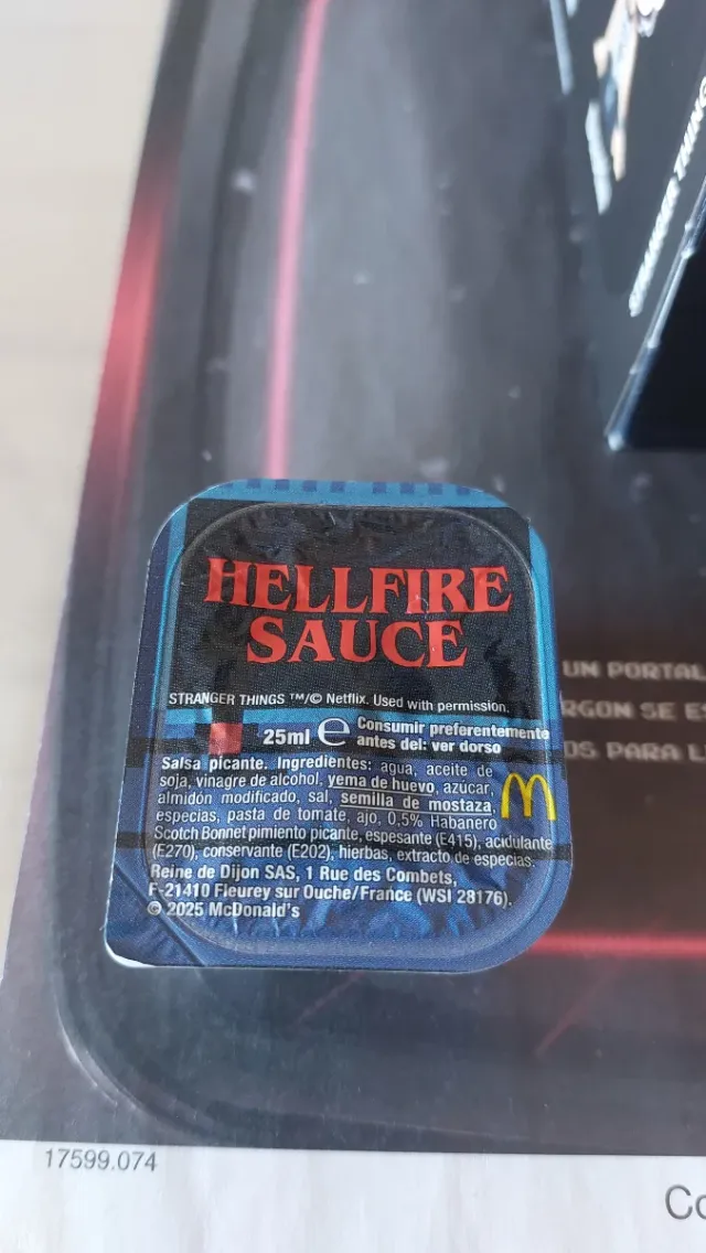 Figura Stranger Things Dustin McDonald's