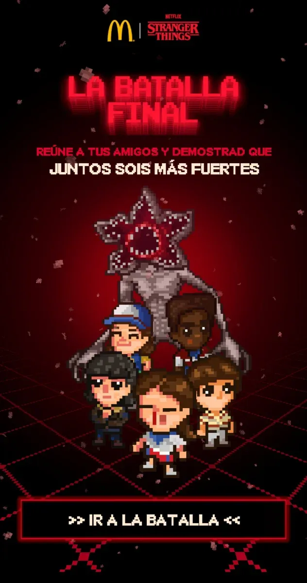 Figura Stranger Things Dustin McDonald's