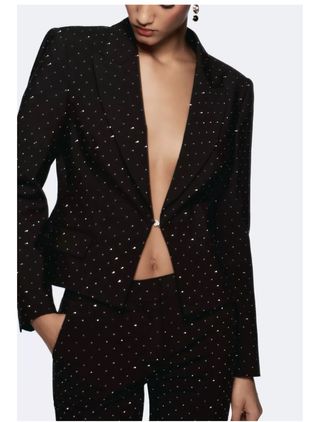 Blazer Zara Brillos