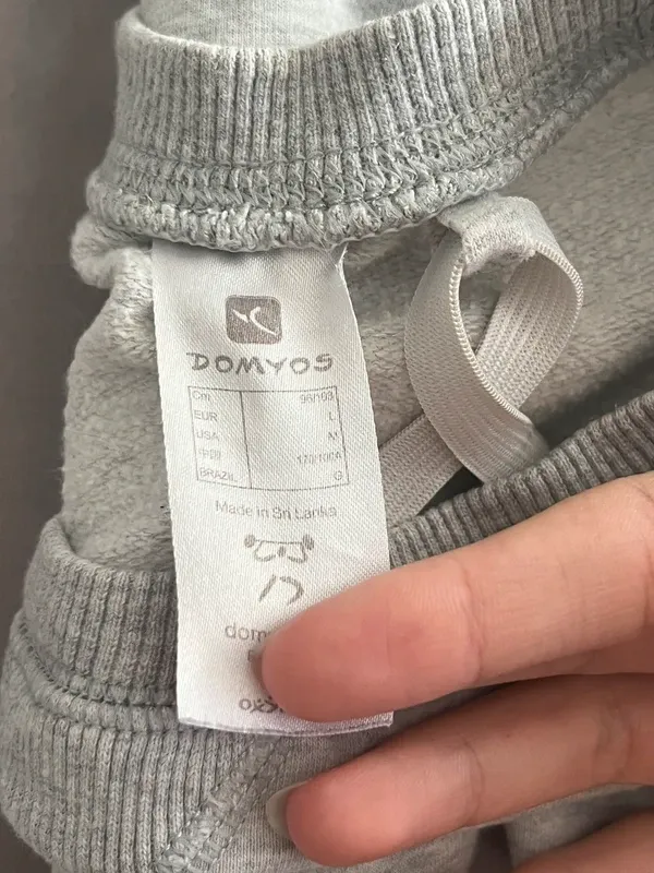 Sudadera Decathlon Gris domyos
