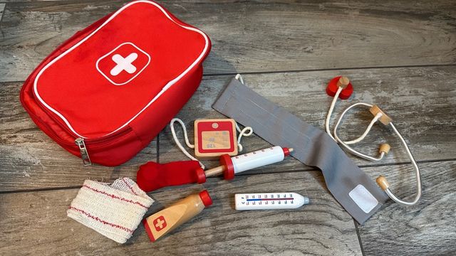 maletín Médico Madera