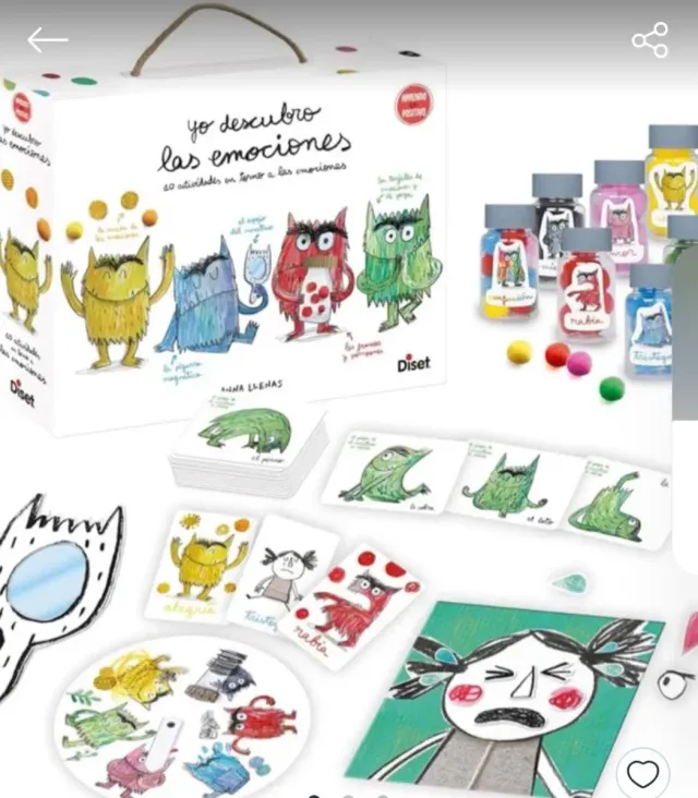 Juego Yo descubro las emociones Diset