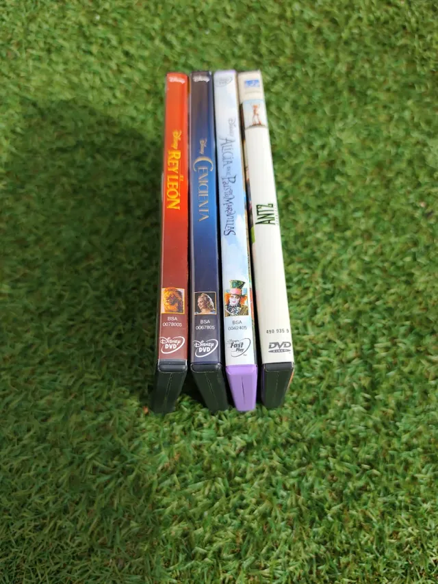 Lote 4 Películas DVD Disney