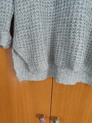 Jersey gris manga 3/4