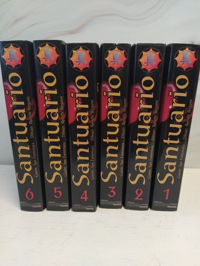 Santuario (Manga) Completa, 6 Tomos