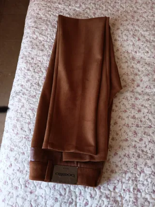 Pantalón Mujer Boetto Pelle Pesca Marrone