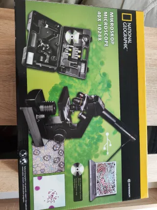 Microscopio National Geographic 40X-1024X