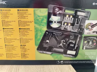 Microscopio National Geographic 40X-1024X