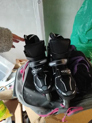 Patines en línea con luces