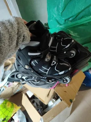 Patines en línea con luces