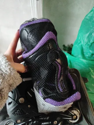 Patines en línea con luces