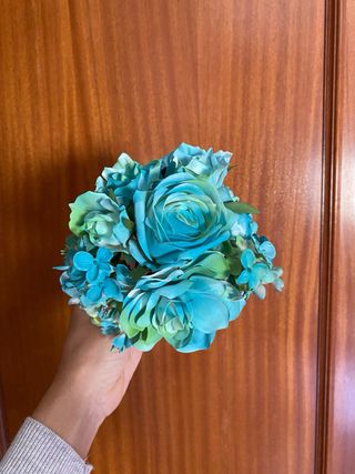 Flores flamenca rosas y rojas