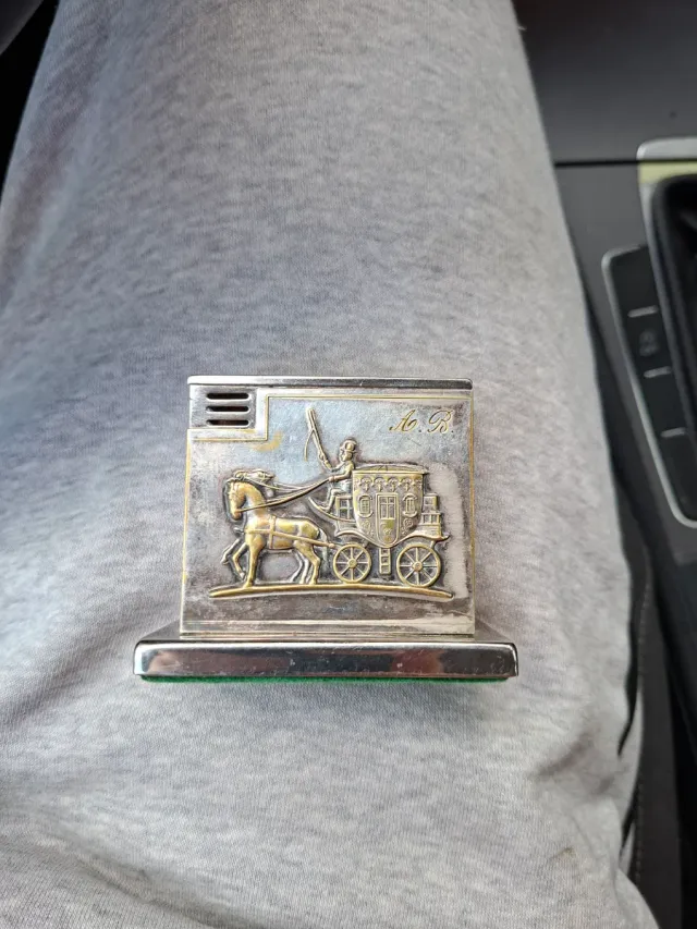 Mechero sobremesa Alemán mediados S.XX