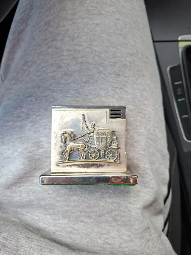 Mechero sobremesa Alemán mediados S.XX