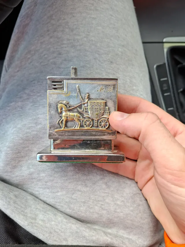 Mechero sobremesa Alemán mediados S.XX