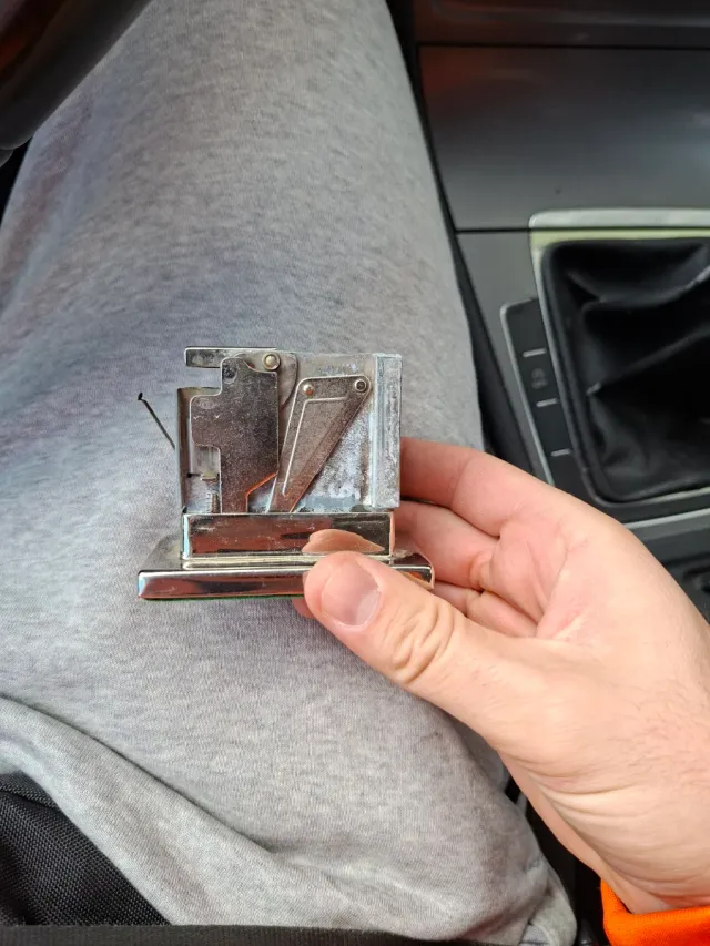 Mechero sobremesa Alemán mediados S.XX