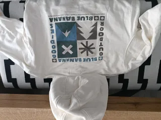 Sudadera Beige Blue Banana