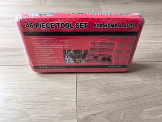 Kit Herramientas 46 Piezas Rojo